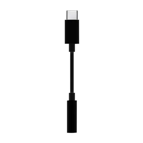 Conversor USB-C a audio estilo Apple, USB-C/M-Jack 3.5/H, Negro, 15 cm - Imagen 2