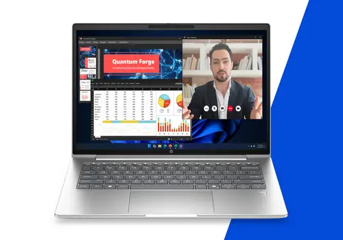 DU1C7AT ordenador portatil Intel Core 5 Portátil 35,6 cm (14") WUXGA 16 GB LPDDR5x-SDRAM 512 GB SSD Wi-Fi 7 (802.11be) Windows 11 Pro AI PC Plata - Imagen 7