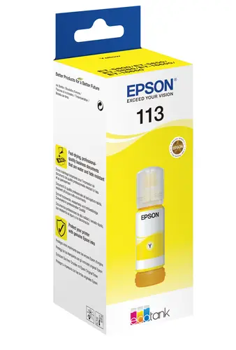 113 EcoTank Pigment Yellow ink bottle - Imagen 2