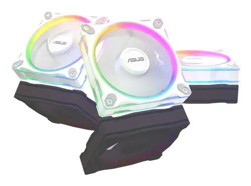 Prime MR120 Fan ARGB White 3in1 Carcasa del ordenador Ventilador 12 cm Blanco - Imagen 2