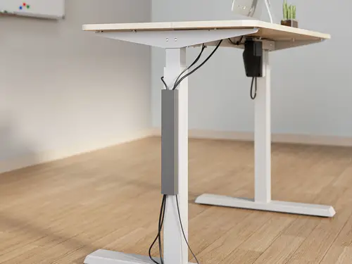 650864 organizador de cables Escritorio Bandeja de cables Gris - Imagen 7