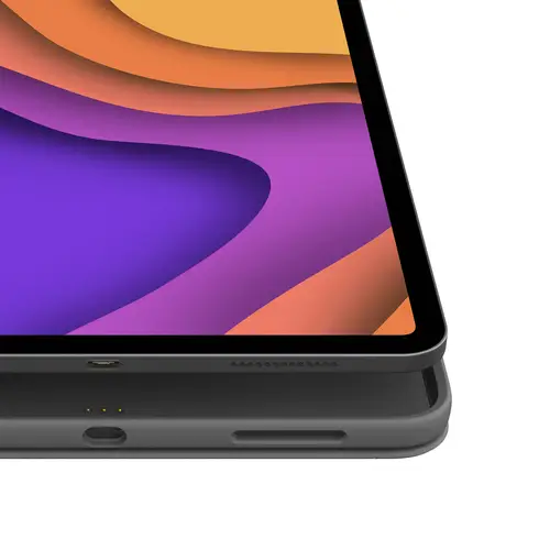Folio Touch QWERTY Inglés internacional Smart Connector Gris - Imagen 2