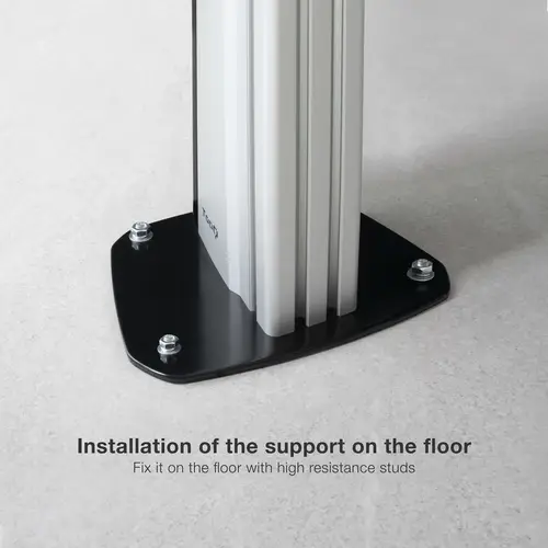 FS2270M-B soporte para pantalla de señalización 177,8 cm (70") Plata - Imagen 5