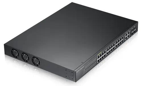 GS1920-24HP Gestionado L2 Gigabit Ethernet (10/100/1000) Energía sobre Ethernet (PoE) Negro - Imagen 3