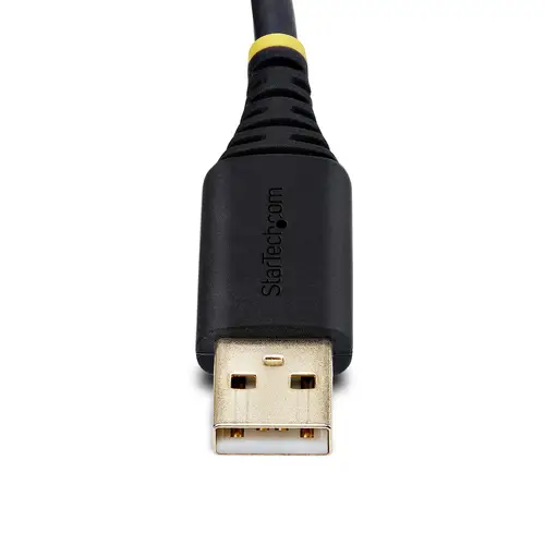 1P3FFCNB-USB-SERIAL cable de serie Negro 1 m USB tipo A DB-9 - Imagen 5