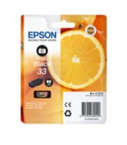 Oranges Singlepack Photo Black 33 Claria Premium Ink - Imagen 1