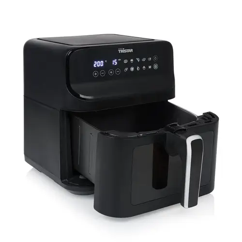 FR-9037 freidora Sencillo 6,2 L Independiente 1350 W Freidora de aire caliente Negro - Imagen 5