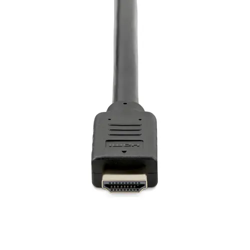 Cable de 10 metros HDMI con ethernet de alta velocidad Activo 4K de 60Hz - Cable HDMI CL2 para Instalación en Pared - Cable UHD Largo Durable - HDR de 18Gbps - Negro - Imagen 4