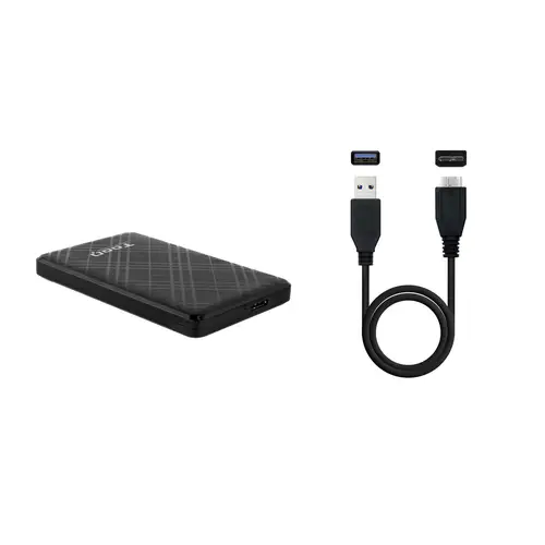 Caja Externa para Discos de 2,5 HDD/SSD, Negro - Imagen 3
