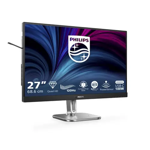 27B2U4601/00 pantalla para PC 68,6 cm (27") 2560 x 1440 Pixeles Quad HD LCD Gris - Imagen 2