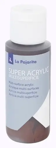 PINTURA ACRIL.PAJARITA 60 ml CHOCOL.A-28 - Pack de 6 unidades