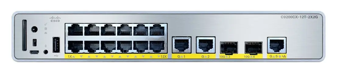 C9200CX-12T-2X2G-E switch Gestionado Gigabit Ethernet (10/100/100..