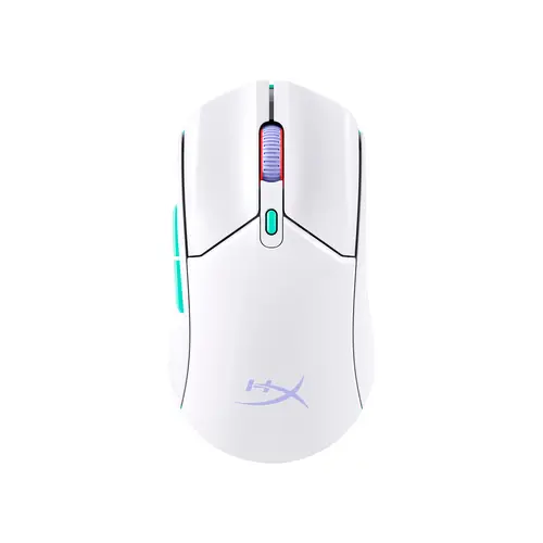 Pulsefire Haste 2 Core inalámbricos: ratón gaming (blanco/verde/púrpura) - Imagen 1