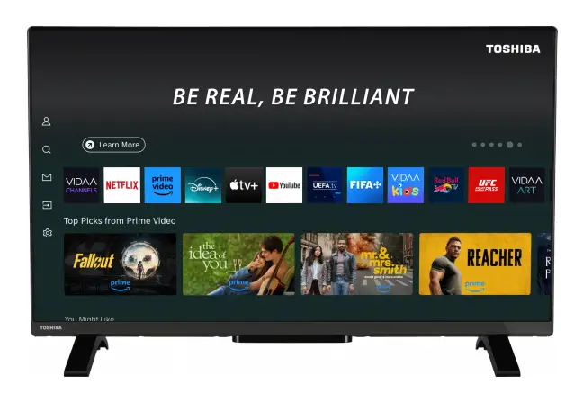 32QV2F63DG Televisor 81,3 cm (32") Full HD Smart TV Negro 200 cd / m²