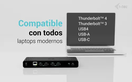 Universal Dual 4K Display Docking Station + Power Delivery 85W - Imagen 4