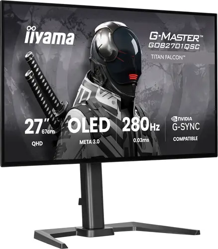 G-MASTER GOB2701QSC-B1 pantalla para PC 68,6 cm (27") 2560 x 1440 Pixeles 2K Ultra HD OLED Negro - Imagen 3