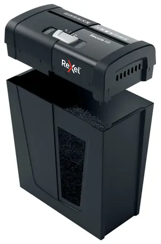 Secure X8 triturador de papel Corte cruzado 70 dB Negro - Imagen 2