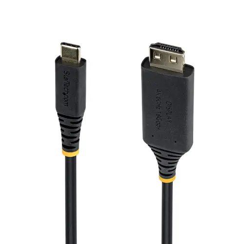 Cable Adaptador USB-C a HDMI de 3m con Conector HDMI de Agarre - 4K 60Hz - HDR - Conversor de Vídeo Unidireccional Tipo C a HDMI - Compatible con Thunderbolt - Para MacBook, Dell, Lenovo - Imagen 1