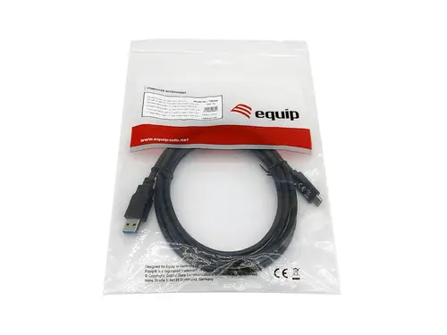 128344 Cable USB 3.2 Gen 1 C a A , M/M , 2,0m, 5Gbps, Negro - Imagen 7