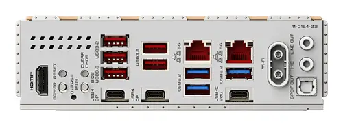 X870E AERO X3D WOOD Placa Base - Compatible con procesadores AMD Ryzen 9000, VRM digital de 16+2+2 fases, hasta 9000Hz DDR5 (O.C.), 2xPCIe 5.0 + 2xPCIe 4.0, Wi-Fi 7, LAN 5GbE, USB 4 - Imagen 6