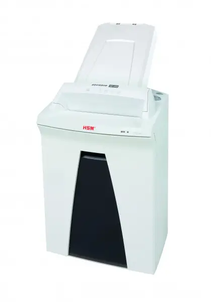 Securio AF350 triturador de papel Corte en partículas 56 dB 3 cm Negro, Blanco
