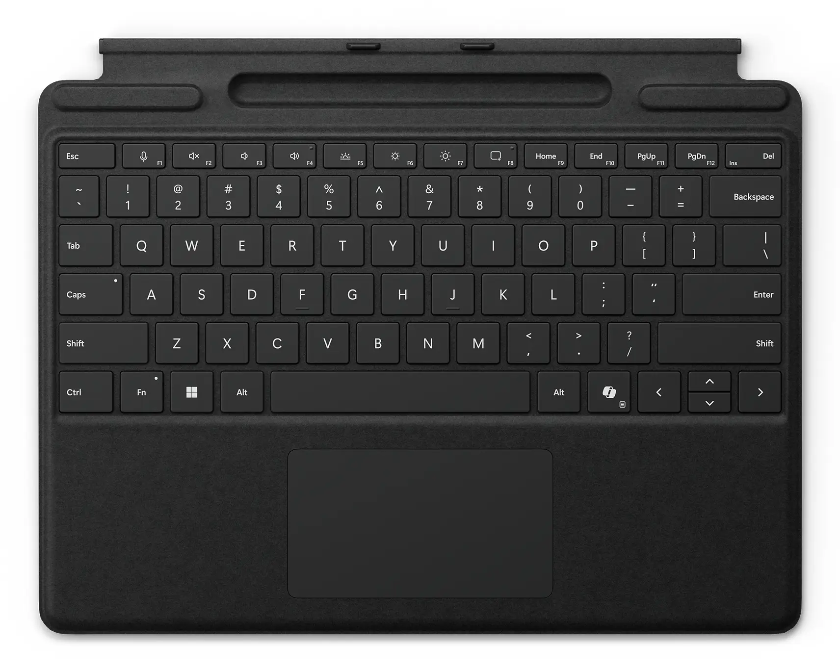Surface Pro KB w/ PenStor QWERTY Holandés, Polaco Microsoft Cover port Negro