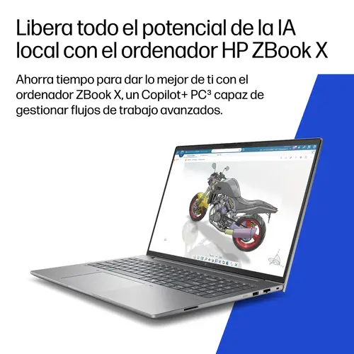 DQ0D8ET ordenador portatil Copilot+ PC Intel Core Ultra 7 356H 40,6 cm (16") WUXGA 32 GB DDR5-SDRAM 1 TB SSD NVIDIA RTX PRO 1000 Blackwell Wi-Fi 7 (802.11be) Windows 11 Pro AI Workstation, AI PC Plata - Imagen 6