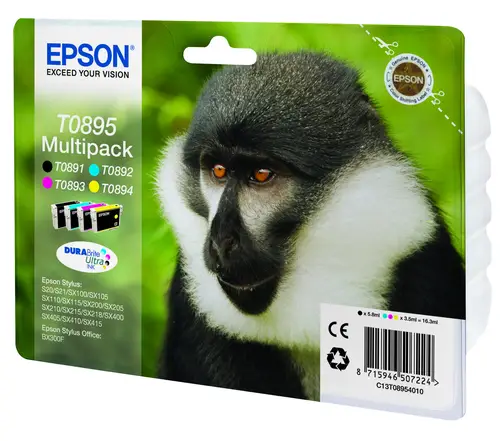 Monkey Multipack T0895 4 colores - Imagen 2