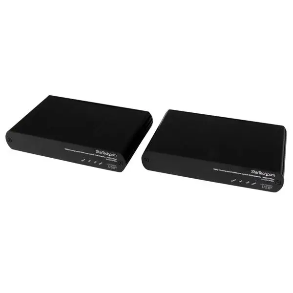 Extensor de Consola KVM HDMI USB por Cable Cat5e / Cat6 con Víde..