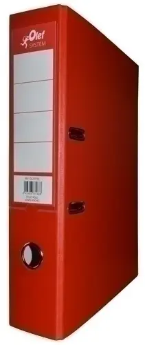 ARCHIVADOR OLEF COLOR A4 50 ROJO
