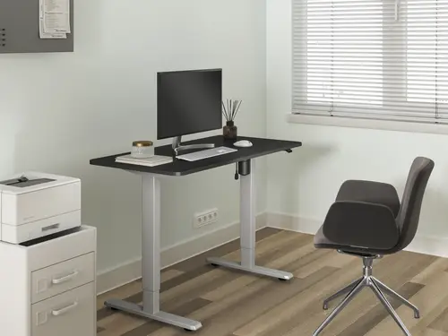 ERGO Bipedestador Eléctrico con Pupitre, Gris - Imagen 7
