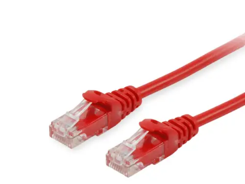 603122 cable de red Rojo 0,25 m Cat6a U/UTP (UTP) - Imagen 1
