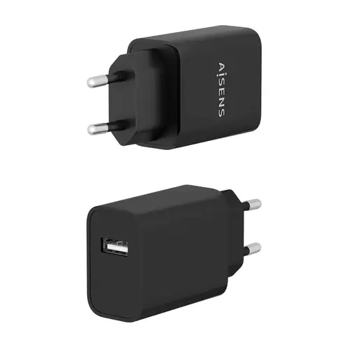 Cargador USB 10W alta eficiencia, 5V/2A, Negro - Imagen 3