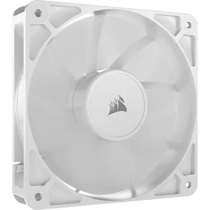RS120 Carcasa del ordenador Ventilador 12 cm Blanco 1 pieza(s)