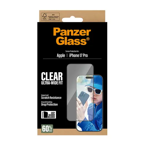 PanzerGlass Screen Protector iPhone 17 Pro - Imagen 3
