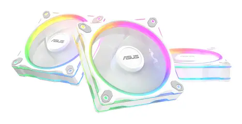 Prime MR120 Fan ARGB White 3in1 Carcasa del ordenador Ventilador 12 cm Blanco - Imagen 1