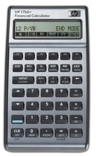CALCULADORA FINANCIERA HP 17BII PLUS