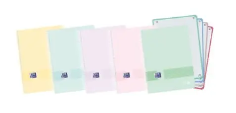 400166695 cuaderno y block A5+ 120 hojas Colores surtidos