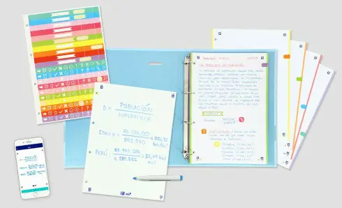 400149415 carpeta de cartón A4 Multicolor