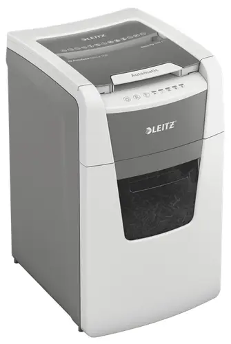 80130000 triturador de papel Corte cruzado 22 cm Gris, Blanco - Imagen 3