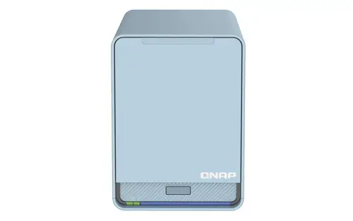 QMiroPlus-201W NAS Escritorio Intel® Celeron® J4125 4 GB DDR4 0 TB QNAP Turbo System Azul - Imagen 2