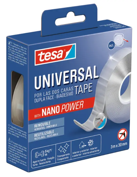 Nano Power 3 m Cinta de montaje