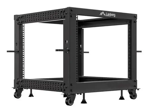OR01-6109-B armario rack 9U Rack o bastidor independiente Negro