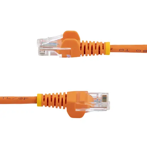 Cable de Red de 7m Naranja Cat5e Ethernet RJ45 sin Enganches - Imagen 3