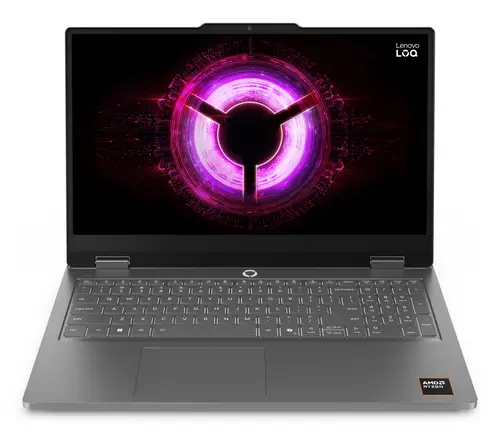 LOQ Essential 15ARP11 AMD Ryzen 7 170 Portátil 39,6 cm (15.6") Full HD 16 GB DDR5-SDRAM 512 GB SSD NVIDIA GeForce RTX 5050 Wi-Fi 6 (802.11ax) Español Gris - Imagen 1