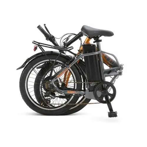 NXEBJ1PROOG bicicleta eléctrica Negro, Naranja Acero 50,8 cm (20") 23,5 kg Litio - Imagen 2