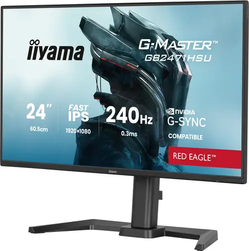 G-MASTER GB2471HSU-B1 pantalla para PC 60,5 cm (23.8") 1920 x 1080 Pixeles Full HD Negro - Imagen 3
