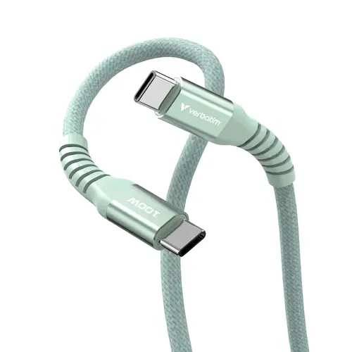 31855 cable USB USB 2.0 1,2 m USB C Verde - Imagen 3