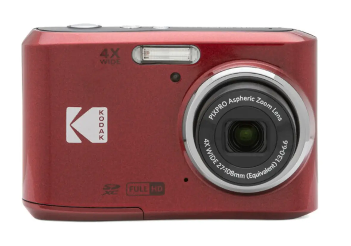 PIXPRO FZ45 1/2.3" Cámara compacta 16 MP CMOS 4608 x 3456 Pixeles Rojo