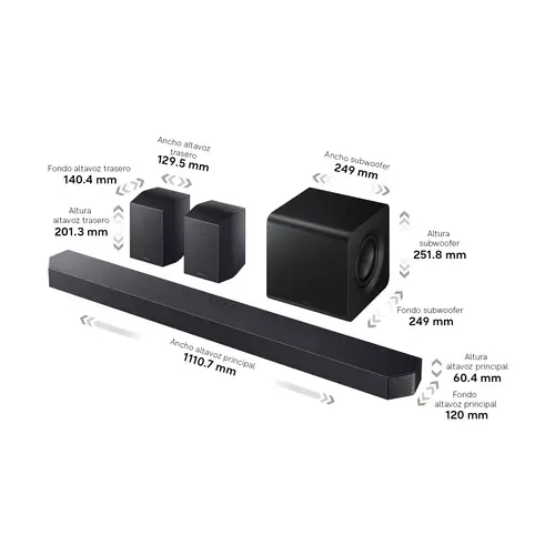 Barra Sonido Q930H 9.1.4ch Dolby Atmos (2026) - Imagen 11